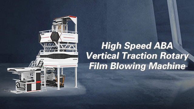 High Speed ABA Vertical Traction Rotary Film Blowing Machine