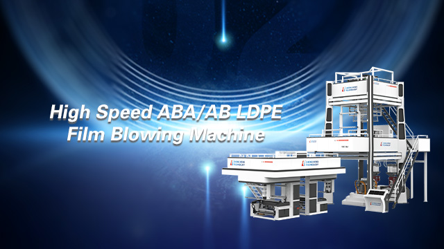 High Speed ABA/AB LDPE Film Blowing Machine