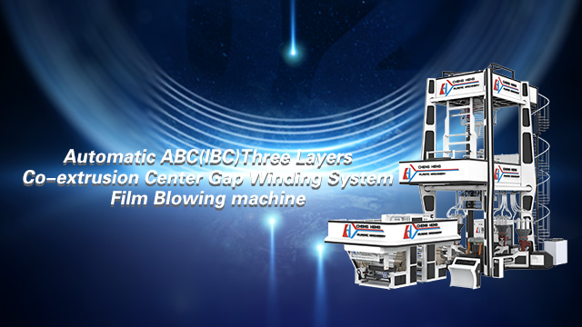  ABA blown film production line with single winder