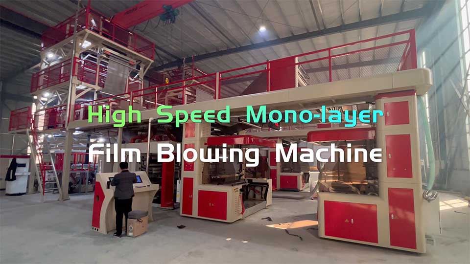 Mono-layer film blowing machine