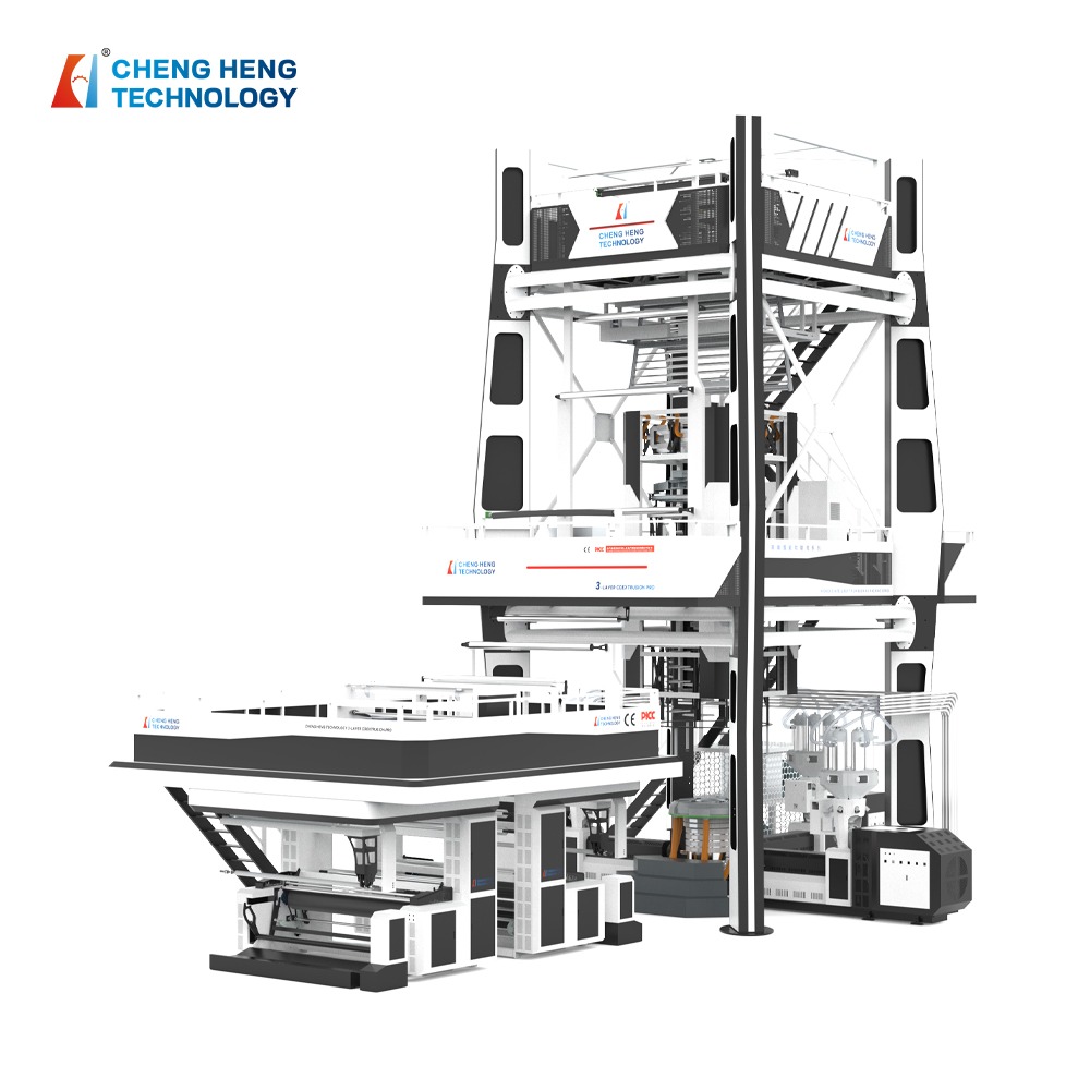 ABC (IBC) Three layers co-extrusion film blowing machine