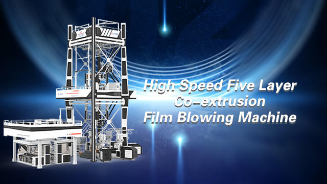 5 Layer Co-Extrusion Pro blown film machine